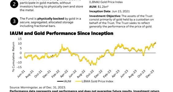 IAUM ETF Review: iShares Gold Trust Micro