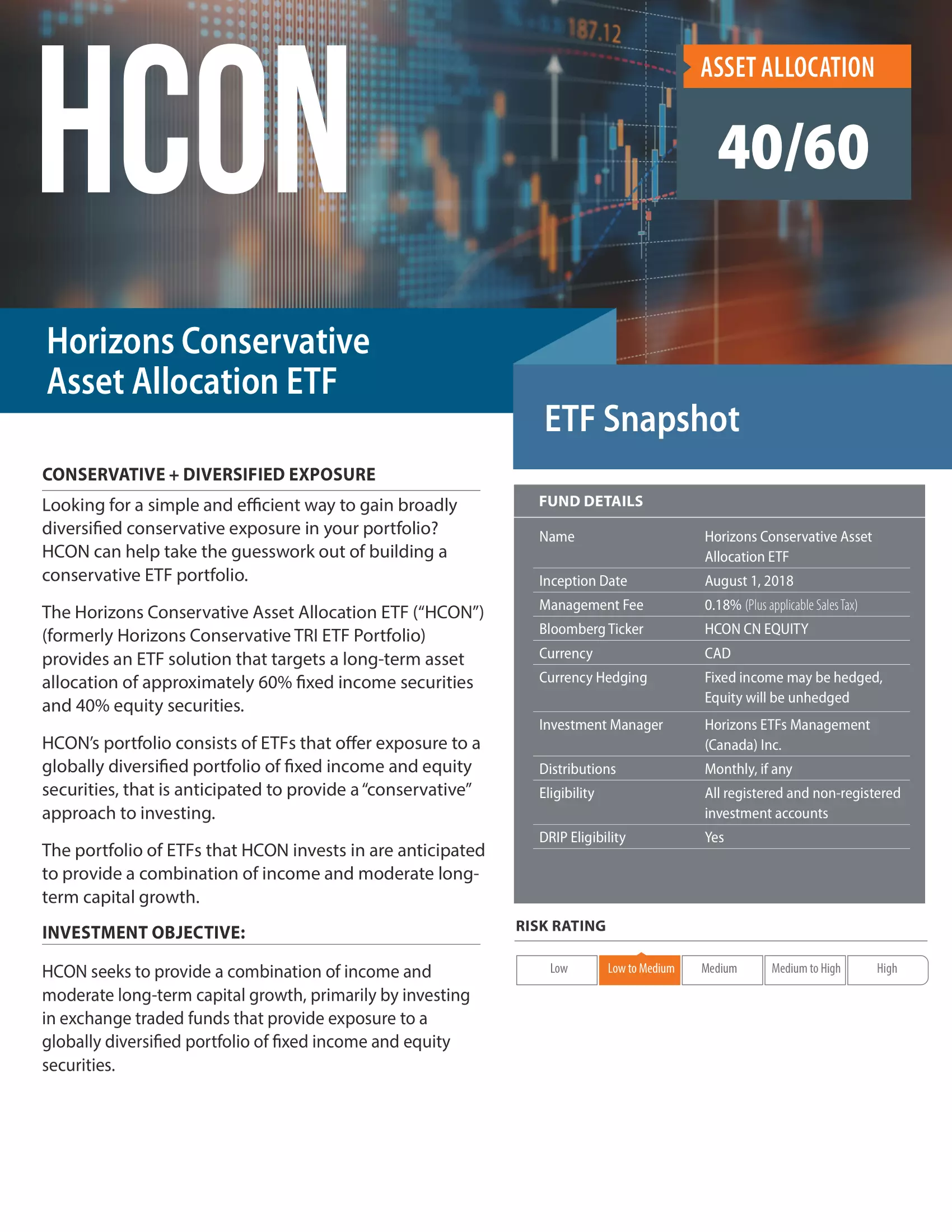 HCON: Horizons Conservative TRI ETF Portfolio