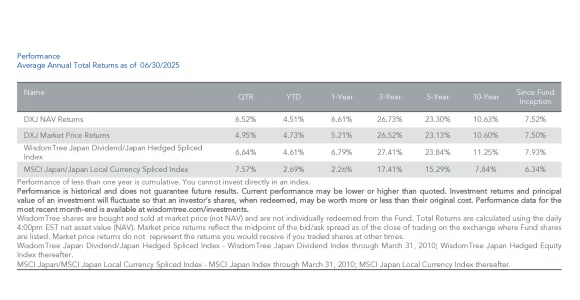 DXJ ETF Review: WisdomTree Japan Hedged Equity Fund